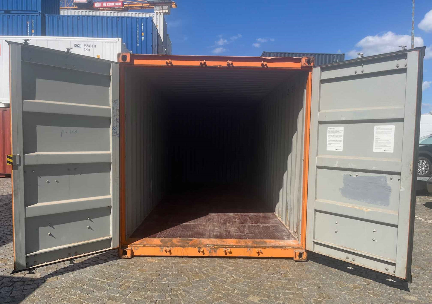 Contenedor Marítimo Usado – 20 pies amarillo