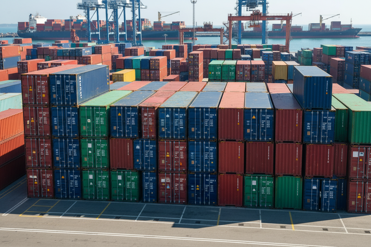 Contenedores marítimos estándar