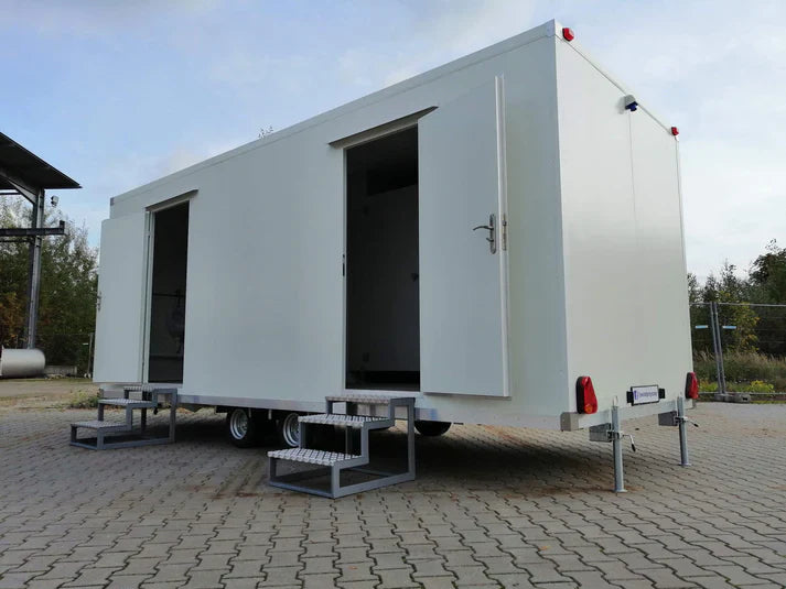 Remolque sanitario WC hombres y mujeres – Modelo profesional