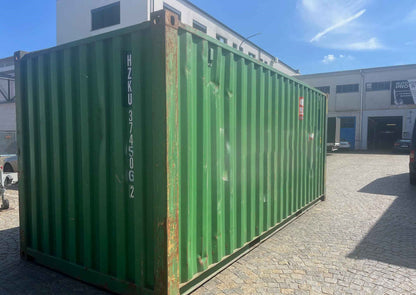 Contenedor Marítimo Usado de 20 pies verde
