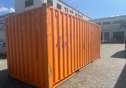 Contenedor Marítimo Usado – 20 pies amarillo