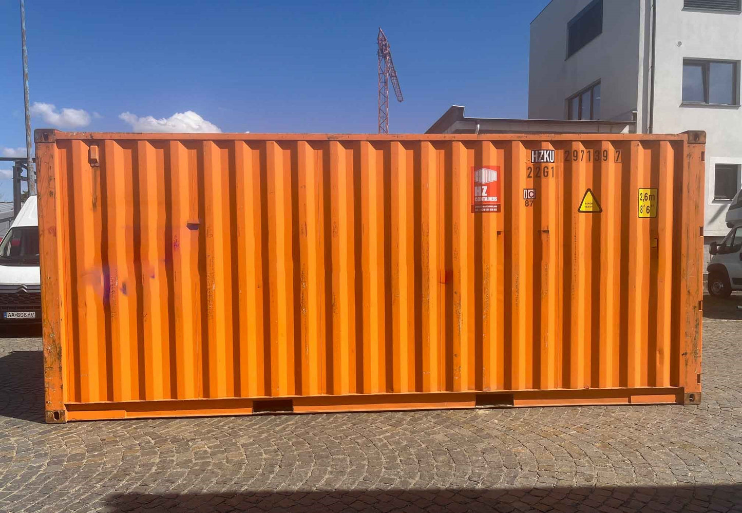 Contenedor Marítimo Usado – 20 pies amarillo