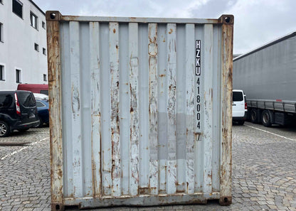Contenedor Marítimo 20 pies usado gris claro