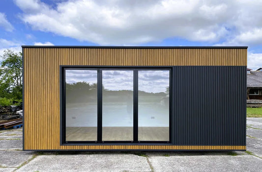 Contenedor de oficina  6m × 3m × 2,9 m · ≈ 18 m² útiles